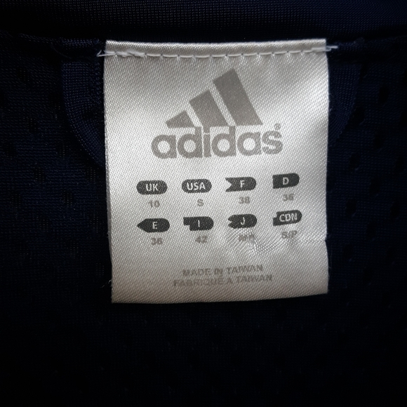 S ADIDAS Y2K VINTAGE 3 STRIPE WARM UP JACKET NICE! - Picture 8 of 11